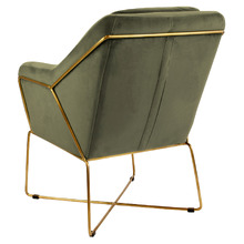 Dover Velvet Armchair